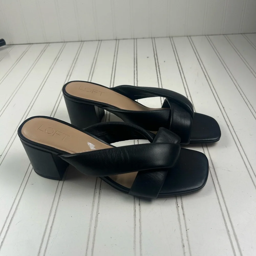 LOFT black puffed